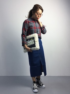 ぽんさん（レディース・158cm）の秋コーディネート