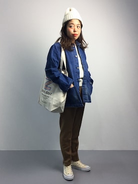 ぽんさん（レディース・158cm）の秋コーディネート
