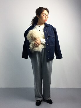 ぽんさん（レディース・158cm）の秋コーディネート