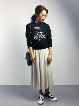 ぽんさん（レディース・158cm）の秋コーディネート