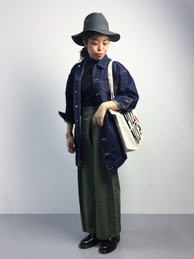 ぽんさん(レディース・158cm)の秋コーディネート