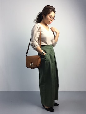 ぽんさん（レディース・158cm）の秋コーディネート