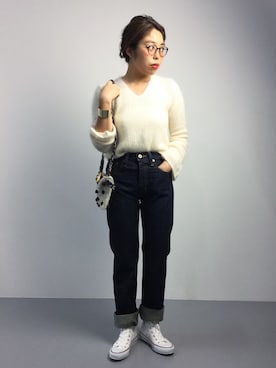 ぽんさん（レディース・158cm）の秋コーディネート