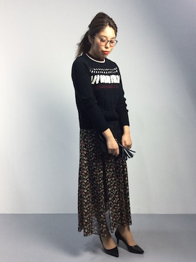 ぽんさん（レディース・158cm）の秋コーディネート