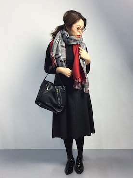 ぽんさん（レディース・158cm）の秋コーディネート