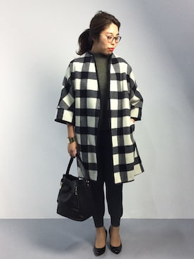 ぽんさん（レディース・158cm）の秋コーディネート