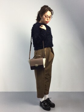 ぽんさん（レディース・158cm）の秋コーディネート