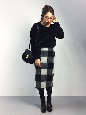 ぽんさん（レディース・158cm）の秋コーディネート