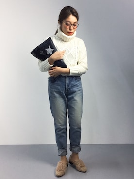 ぽんさん（レディース・158cm）の秋コーディネート