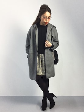 ぽんさん（レディース・158cm）の秋コーディネート