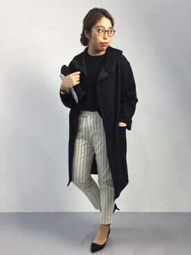 ぽんさん（レディース・158cm）の秋コーディネート