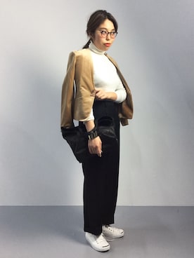 ぽんさん（レディース・158cm）の秋コーディネート