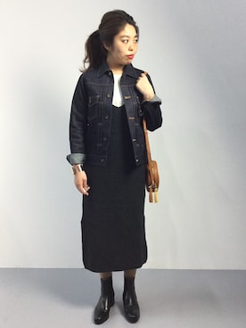 ぽんさん（レディース・158cm）の秋コーディネート