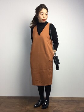 ぽんさん（レディース・158cm）の秋コーディネート