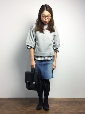 ぽんさん（レディース・158cm）の秋コーディネート