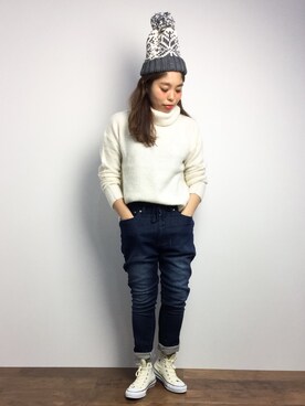 ぽんさん（レディース・158cm）の秋コーディネート