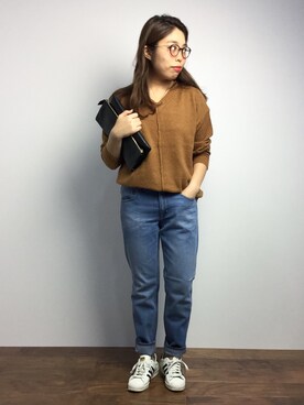 ぽんさん(レディース・158cm)の秋コーディネート