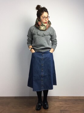 ぽんさん(レディース・158cm)の秋コーディネート