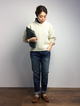 ぽんさん（レディース・158cm）の秋コーディネート