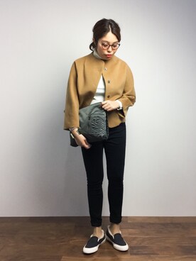 ぽんさん（レディース・158cm）の秋コーディネート