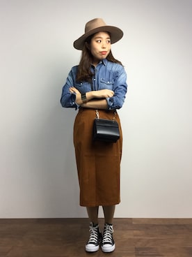 ぽんさん(レディース・158cm)の秋コーディネート