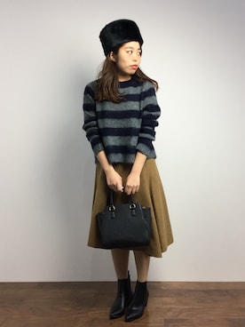 ぽんさん(レディース・158cm)の秋コーディネート