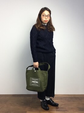 ぽんさん（レディース・158cm）の秋コーディネート