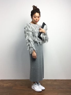 ぽんさん（レディース・158cm）の冬コーディネート