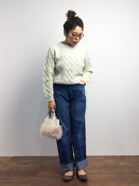 ぽんさん(レディース・158cm)の冬コーディネート