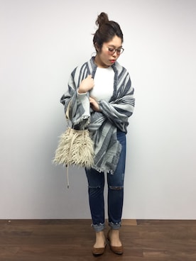 ぽんさん（レディース・158cm）の冬コーディネート