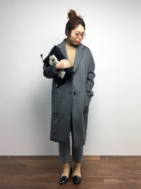 ぽんさん（レディース・158cm）の冬コーディネート