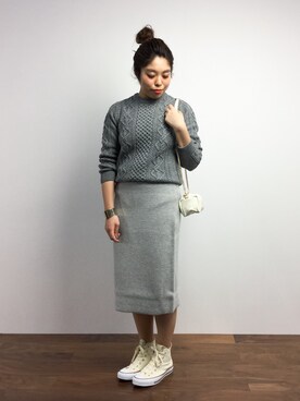 ぽんさん(レディース・158cm)の冬コーディネート