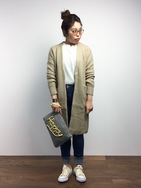 ぽんさん（レディース・158cm）の冬コーディネート