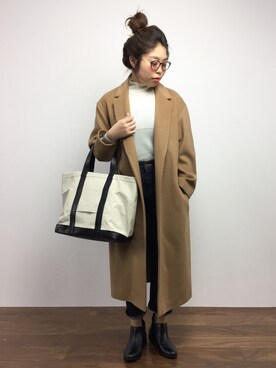 ぽんさん（レディース・158cm）の冬コーディネート