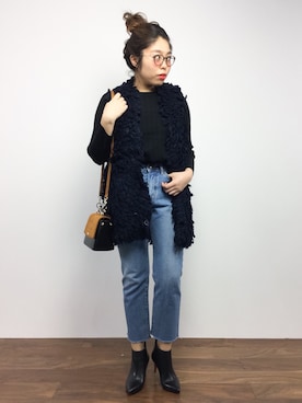 ぽんさん（レディース・158cm）の冬コーディネート