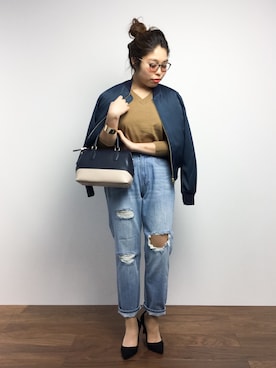 ぽんさん（レディース・158cm）の冬コーディネート