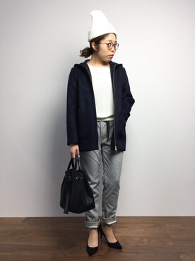 ぽんさん（レディース・158cm）の冬コーディネート