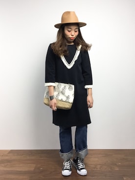 ぽんさん(レディース・158cm)の冬コーディネート