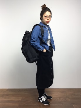 ぽんさん（レディース・158cm）の冬コーディネート
