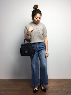 ぽんさん（レディース・158cm）の冬コーディネート