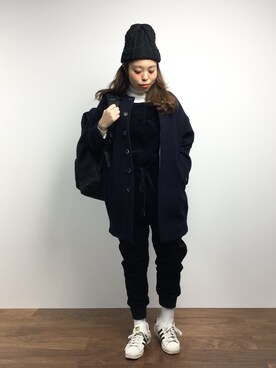 ぽんさん（レディース・158cm）の冬コーディネート