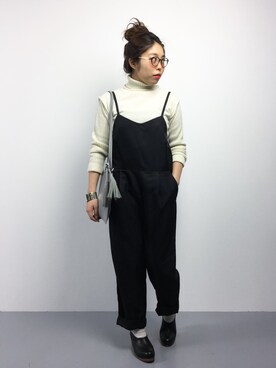 ぽんさん（レディース・158cm）の冬コーディネート