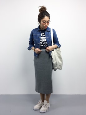 ぽんさん（レディース・158cm）の冬コーディネート