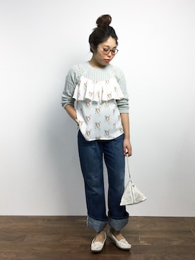 ぽんさん（レディース・158cm）の冬コーディネート