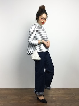 ぽんさん（レディース・158cm）の冬コーディネート