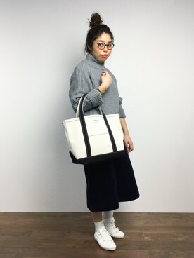 ぽんさん（レディース・158cm）の冬コーディネート