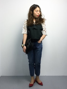 ぽんさん（レディース・158cm）の冬コーディネート