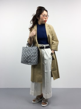 ぽんさん（レディース・158cm）の冬コーディネート