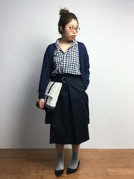 「20/80（テゥエンティーエイティー）のアイテム」を使った、ぽんさん（レディース・158cm）の冬コーディネート