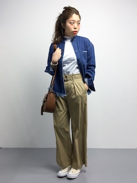 ぽんさん（レディース・158cm）の冬コーディネート